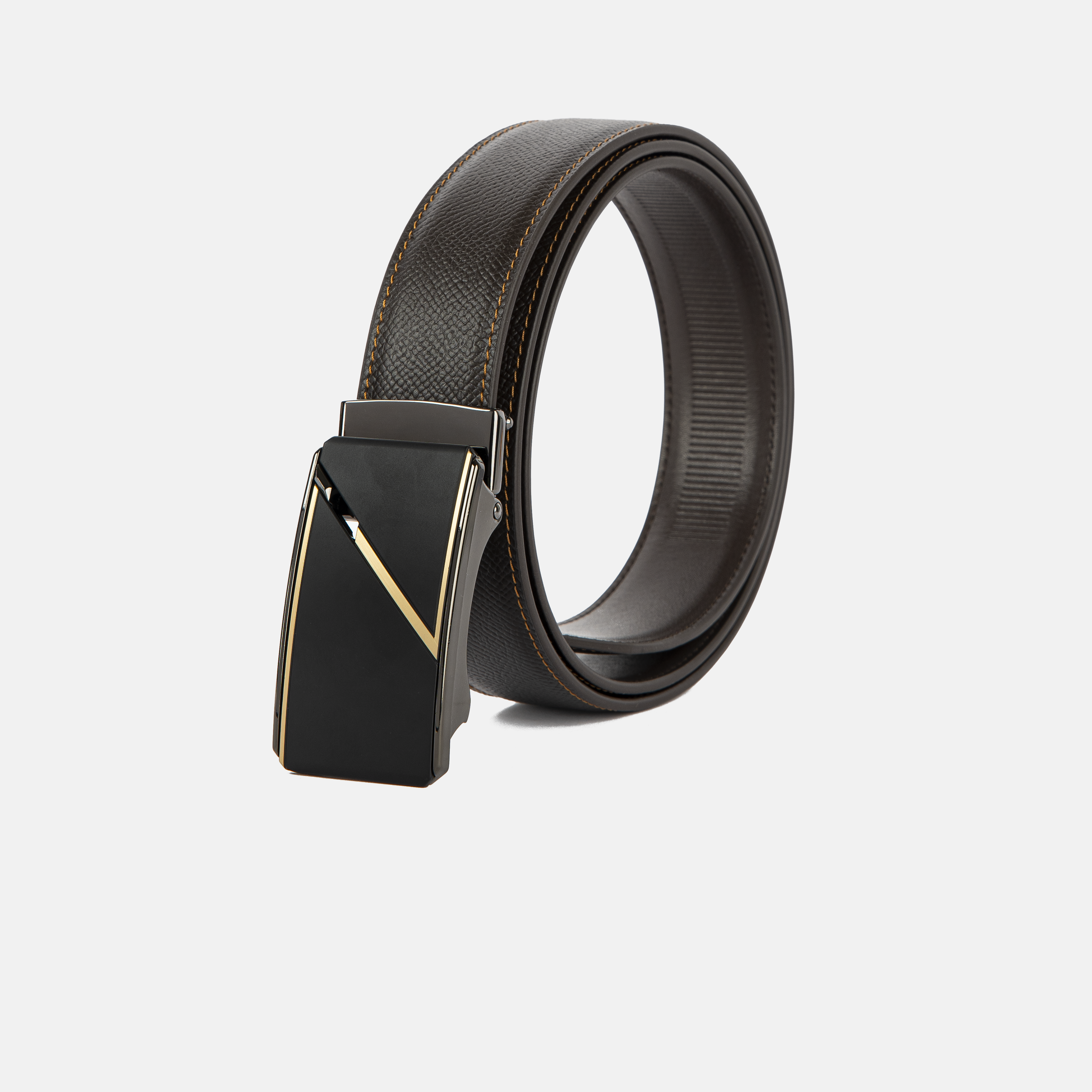 NDT-067-BR-06C (2) dây lưng da nắp trượt Nhat Leather