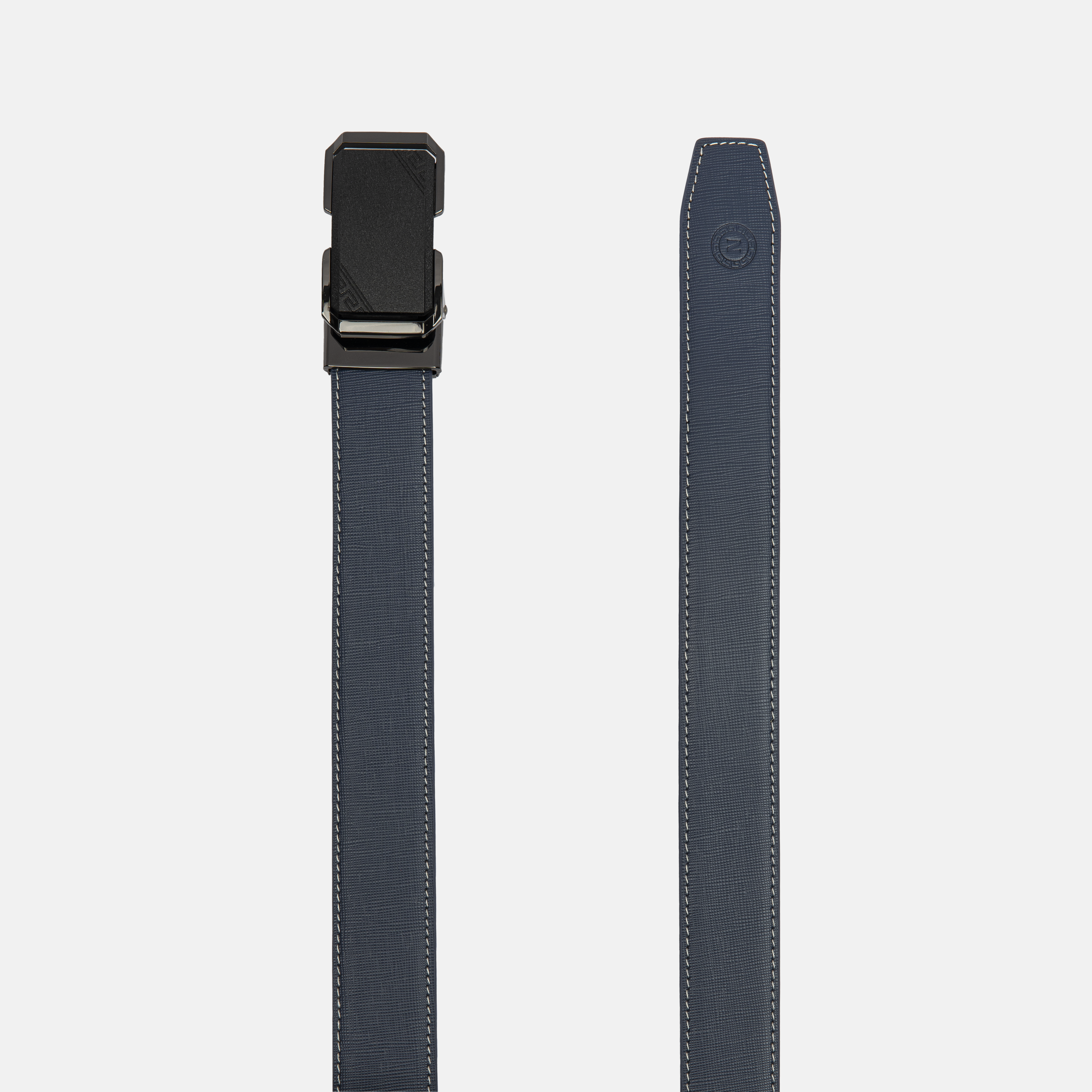 NDT-067-NV-01A (3) dây lưng mặt trượt da Nhat Leather