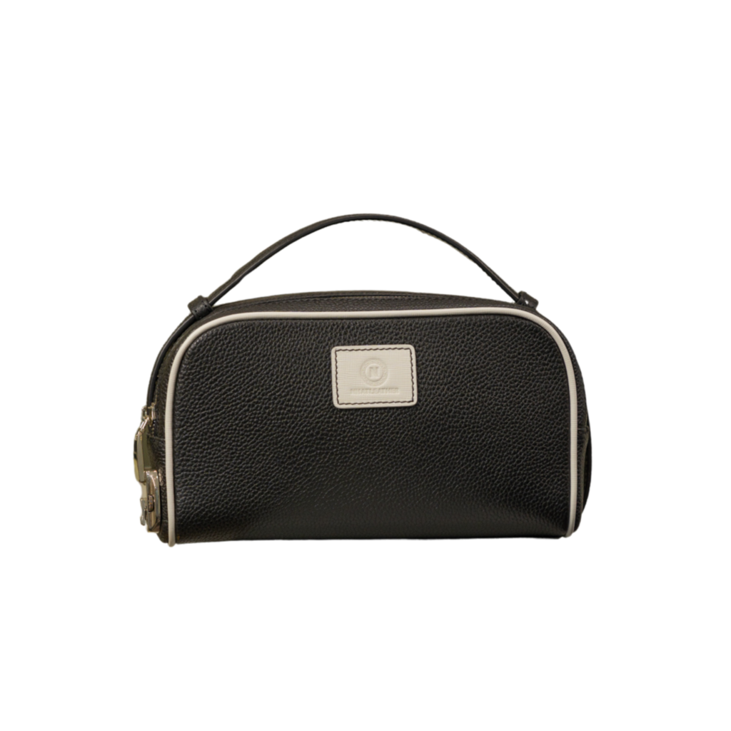 Bóp Tay Dáng Golf Có Khóa - Chất Liệu Da Bò Mill- NVB-064